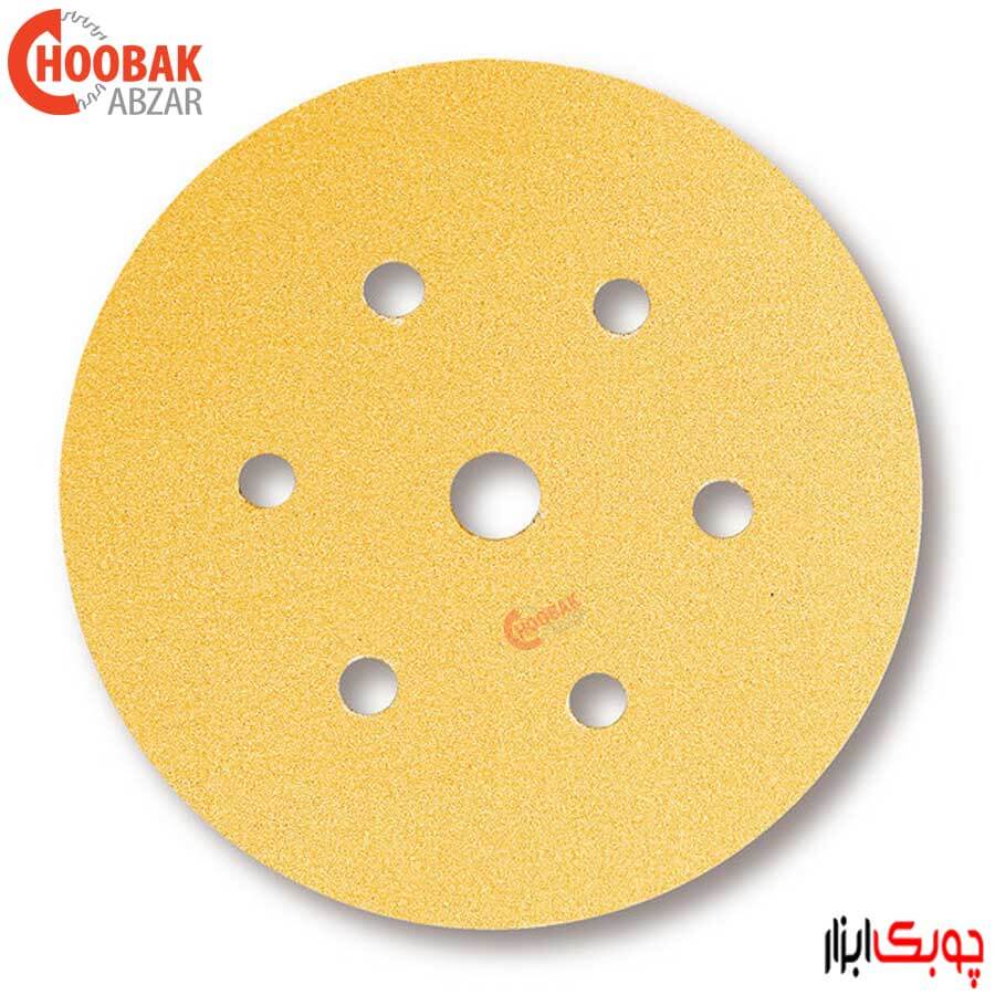 سنباده دیسکی طلایی P600 قطر 15 سانتیمتر MIRKA