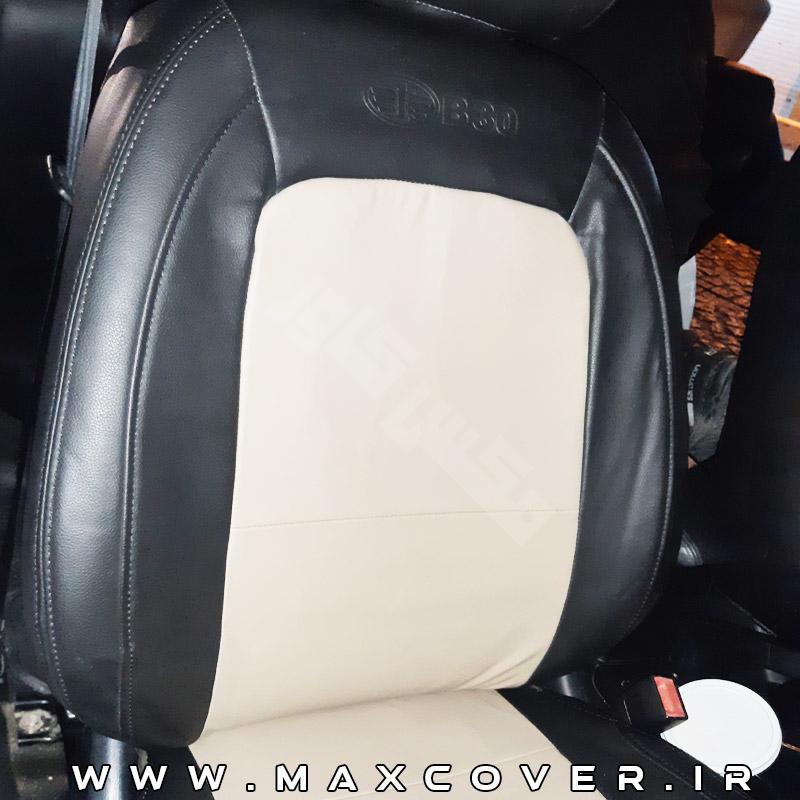 روکش صندلی بسترن B30 چرم مشکی کرم