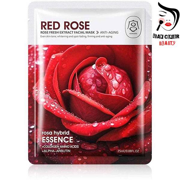 ماسک ورقه‌ای  کره ای رایحه رز گانگ پی GONGPEI