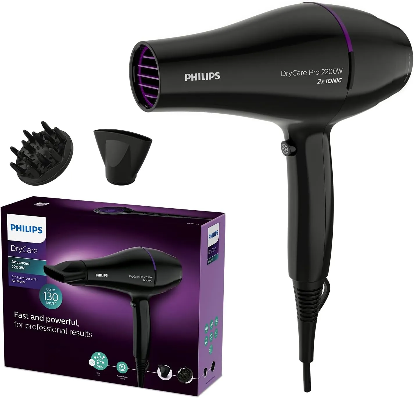 سشوار فیلیپس مدلPHILIPS BHD274