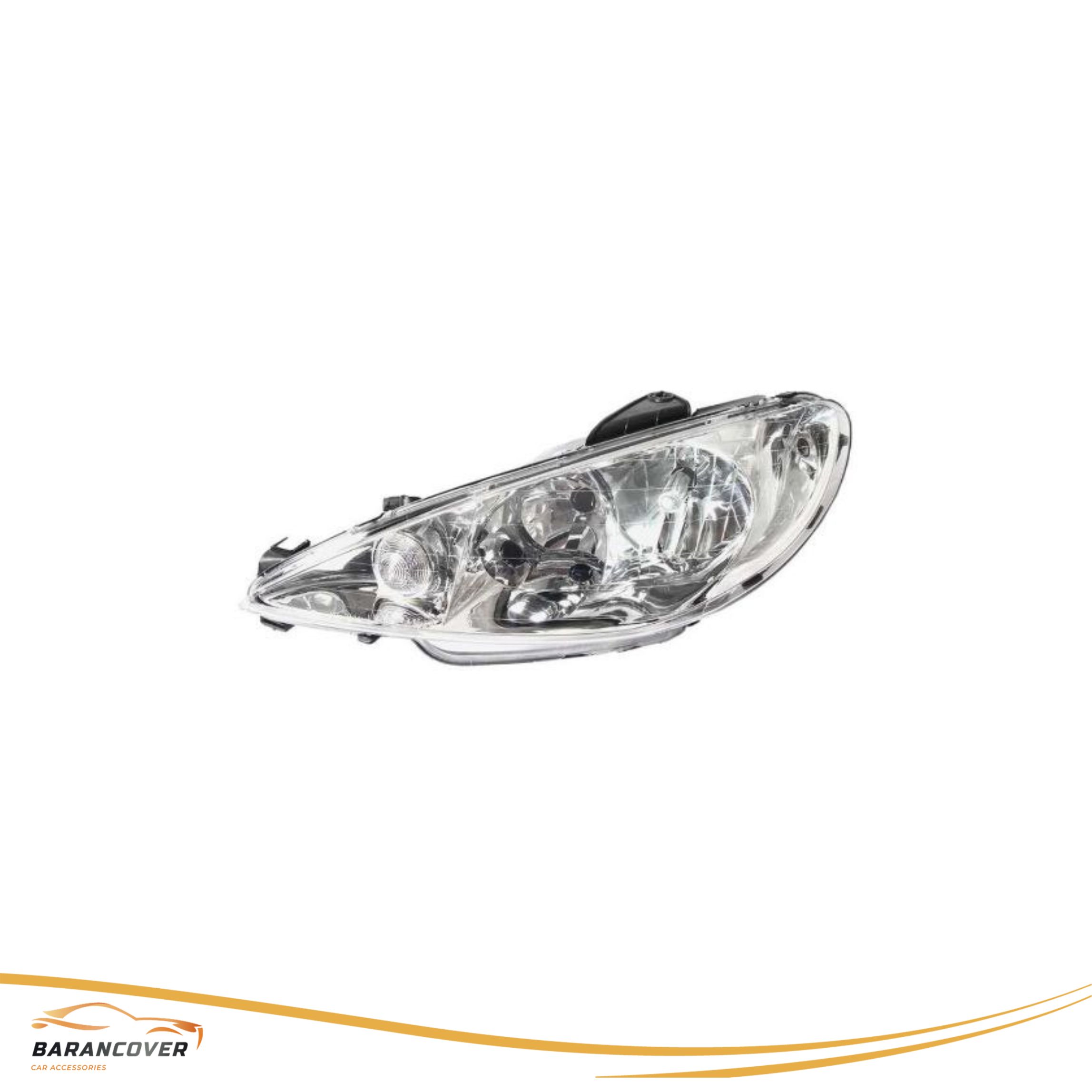 چراغ جلو 206 مارک snt بسته دو عددی (2)