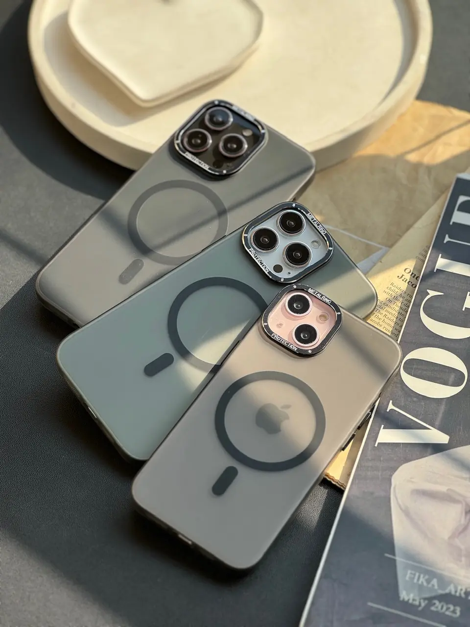 قاب Metal Ring with MagSafe