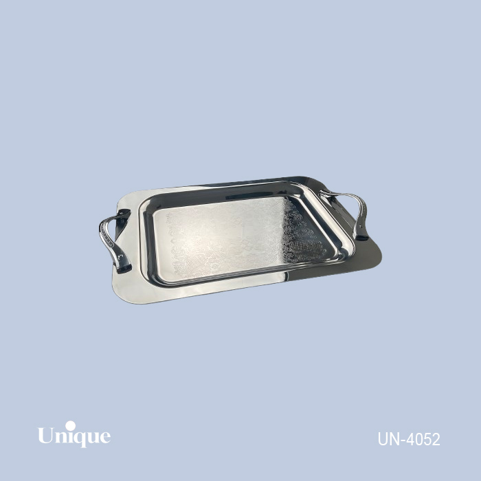 سینی کوچک استیل بدون پایه یونیک کد UN-4052