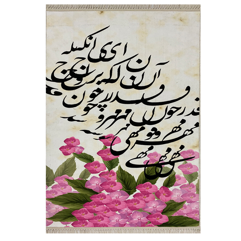 فرش اختصاصی طرح گل کد1022