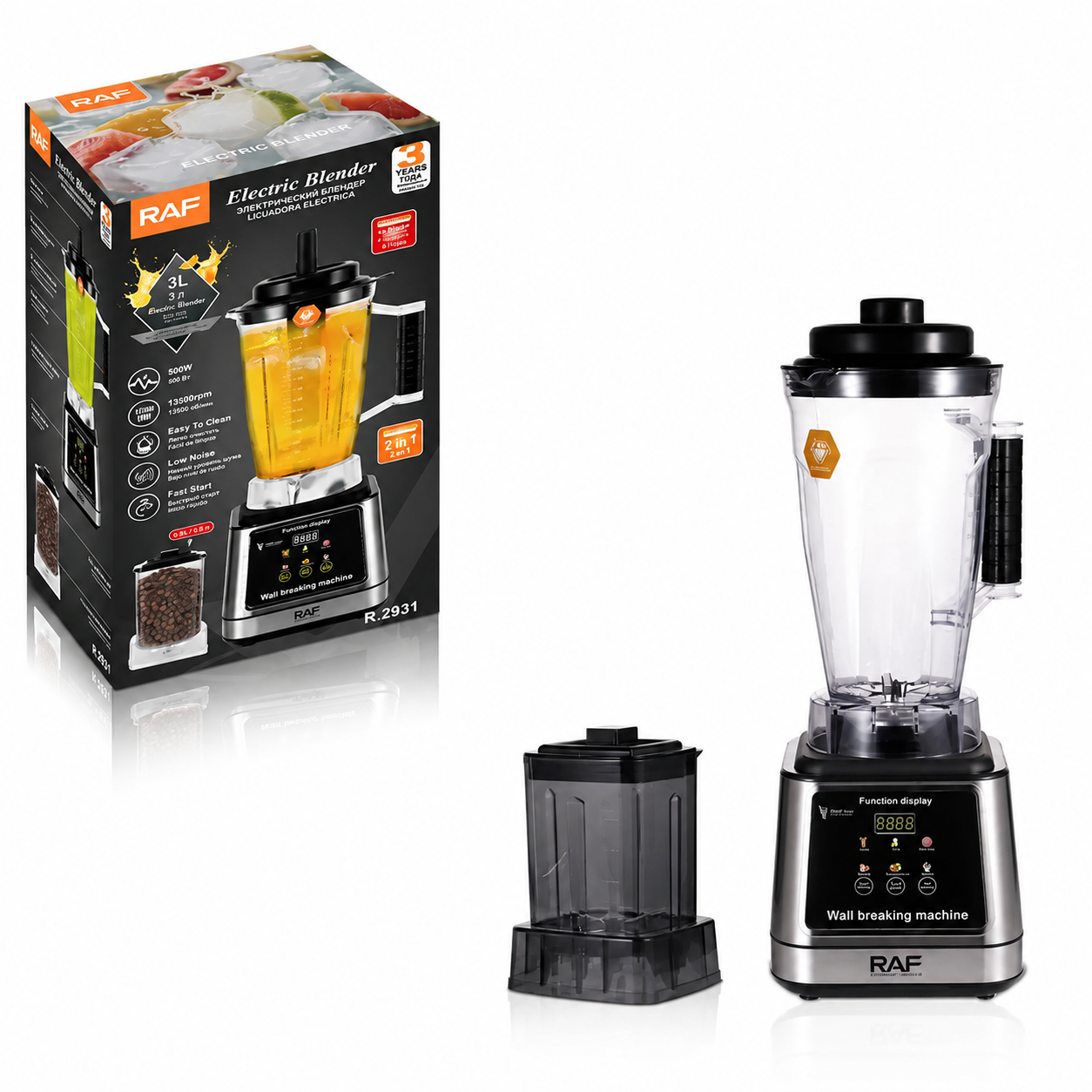 مخلوط‌کن و آسیاب برقی راف مدل R.2931