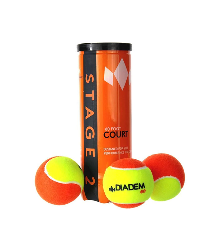 توپ تنیس دایادم مدل Stage 2 Orange