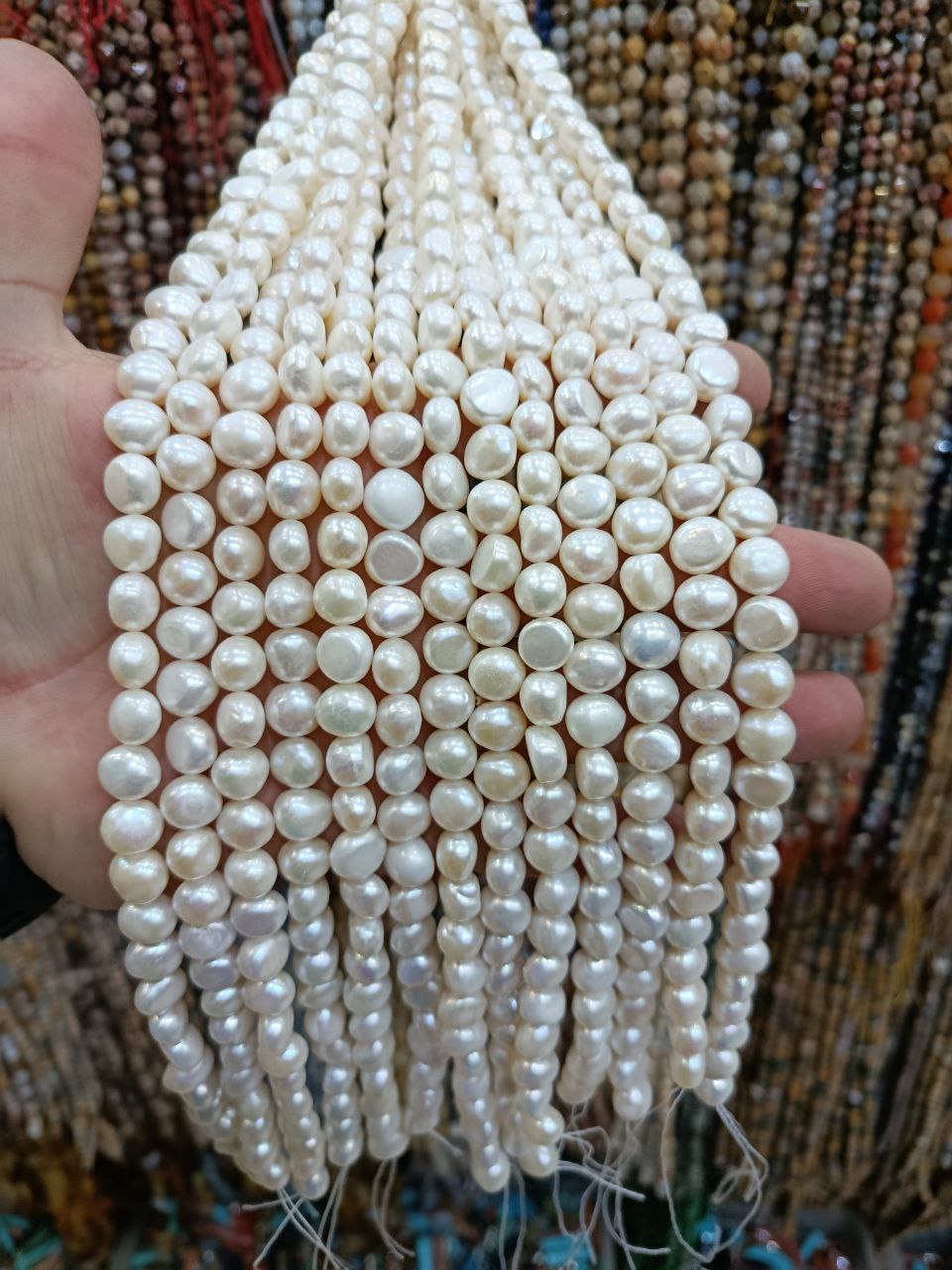 مرواری لپه ای سایز 8