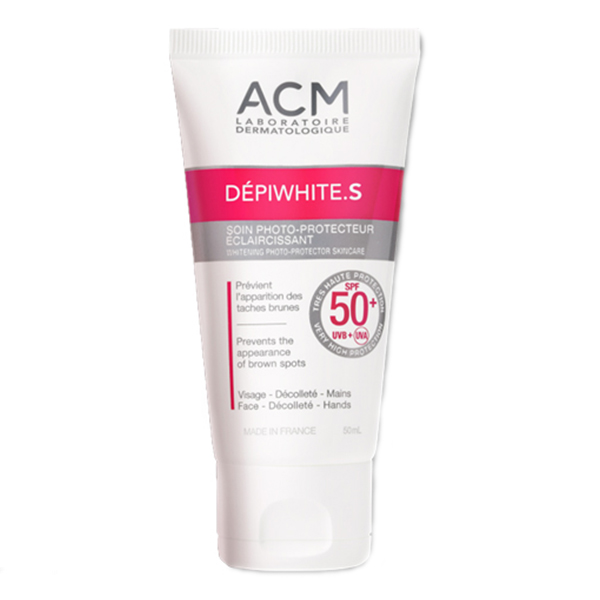 کرم ضد آفتاب و ضد لک دپی وایت S ای سی ام | ACM Depiwhite S Tinted Anti‑Brown Spot Sunscreen SPF50+