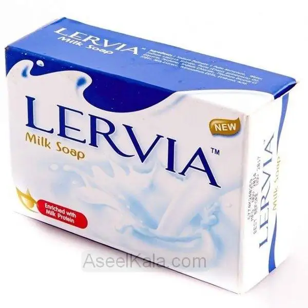 صابون شیر لرویا 90 گرمی – LERVIA