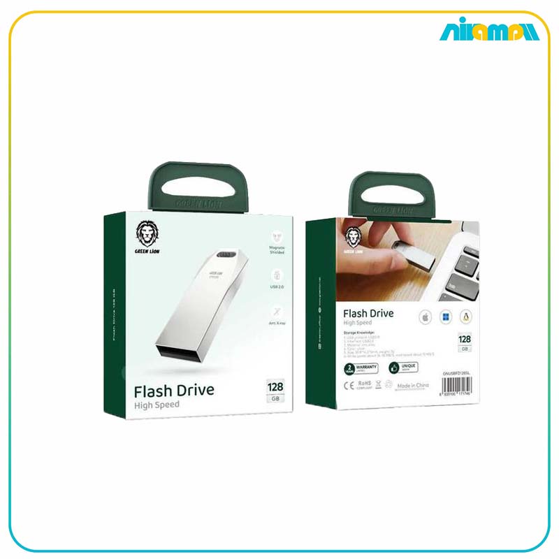فلش گرین لاین مدل Flash Drive USB 2.0 ظرفیت 128 گیگابایت