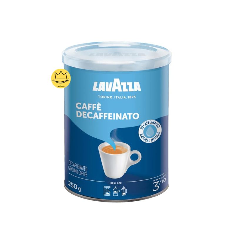 پودر قهوه لاوازا دک کلاسیکو قوطی 250 گرم Lavazza Dek Classico