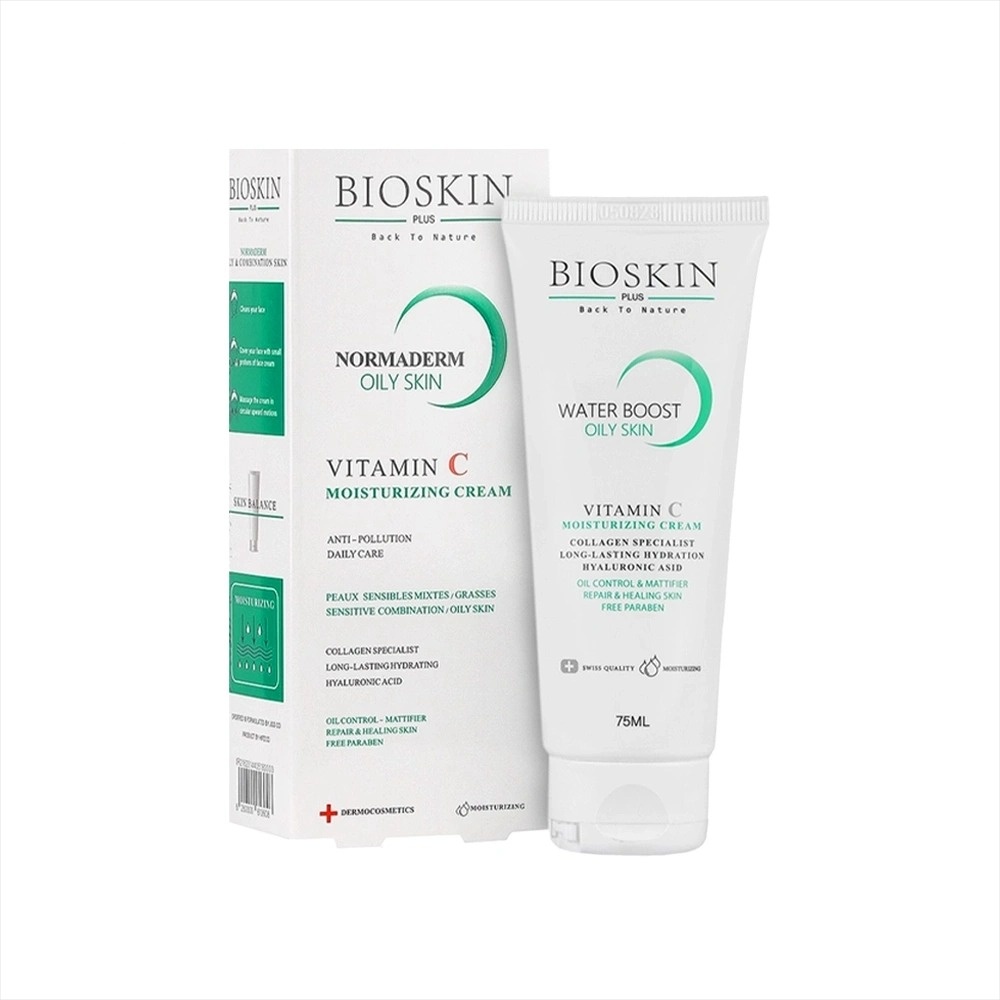 کرم آبرسان پوست چرب نورمادرم بایو اسکین پلاس 75 میل Oily Skin Cream Bio Skin Plus