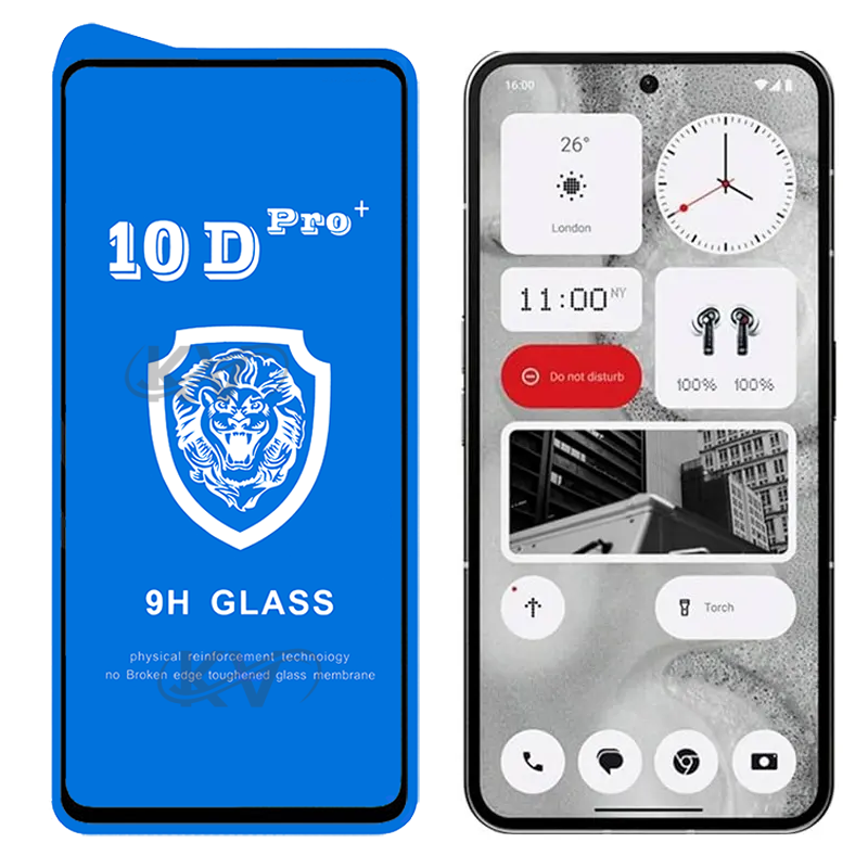 گلس محافظ فول +10D Pro ناتینگ فون 2