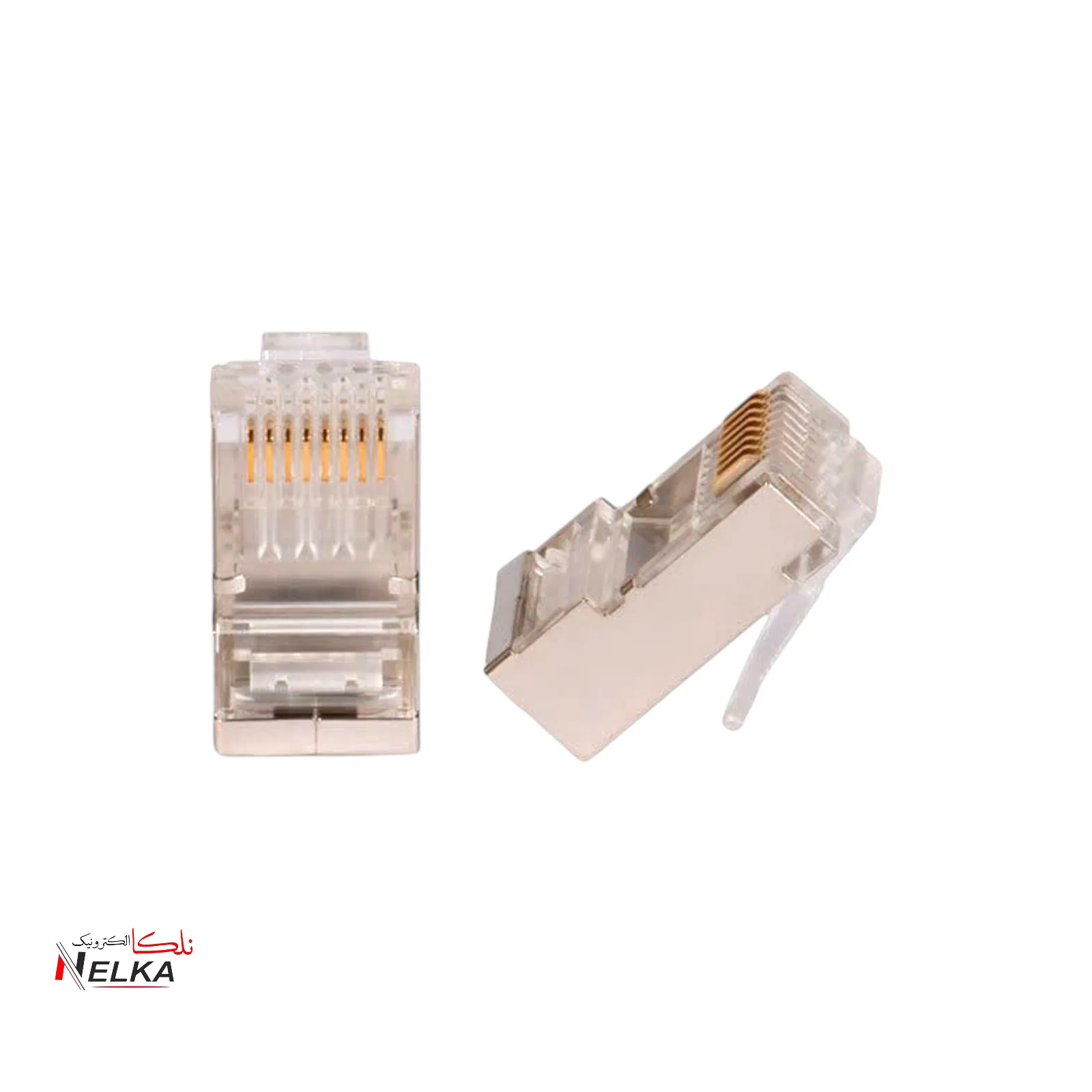 سوکت شبکه CAT6 RJ45 فلزی