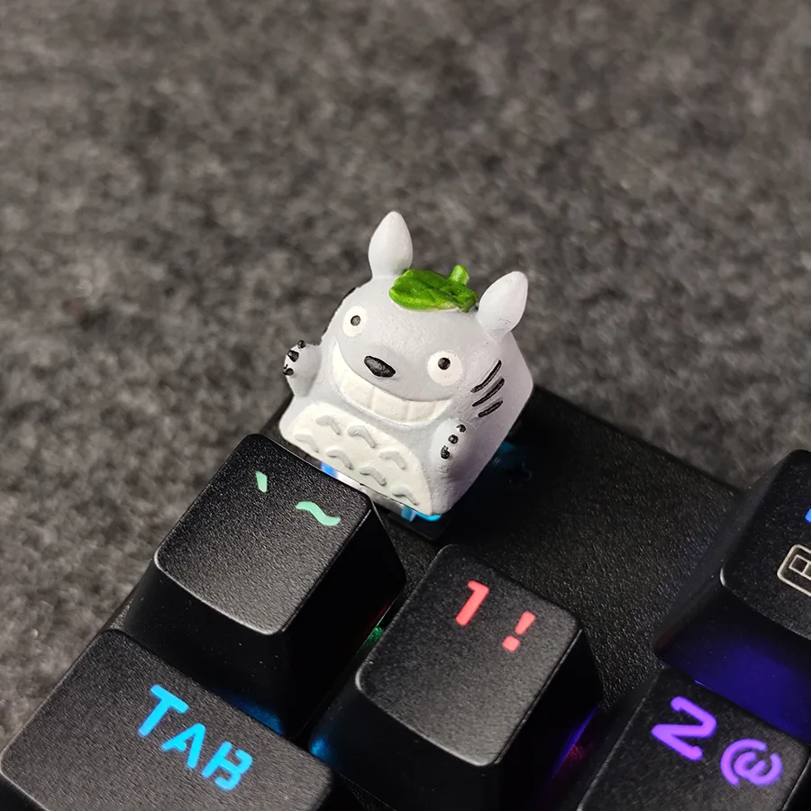 کی کپ کاستوم توتورو خاکستری (gray Totoro) از انیمه همسایه من توتورو(My Neighbor Totoro) کد 033