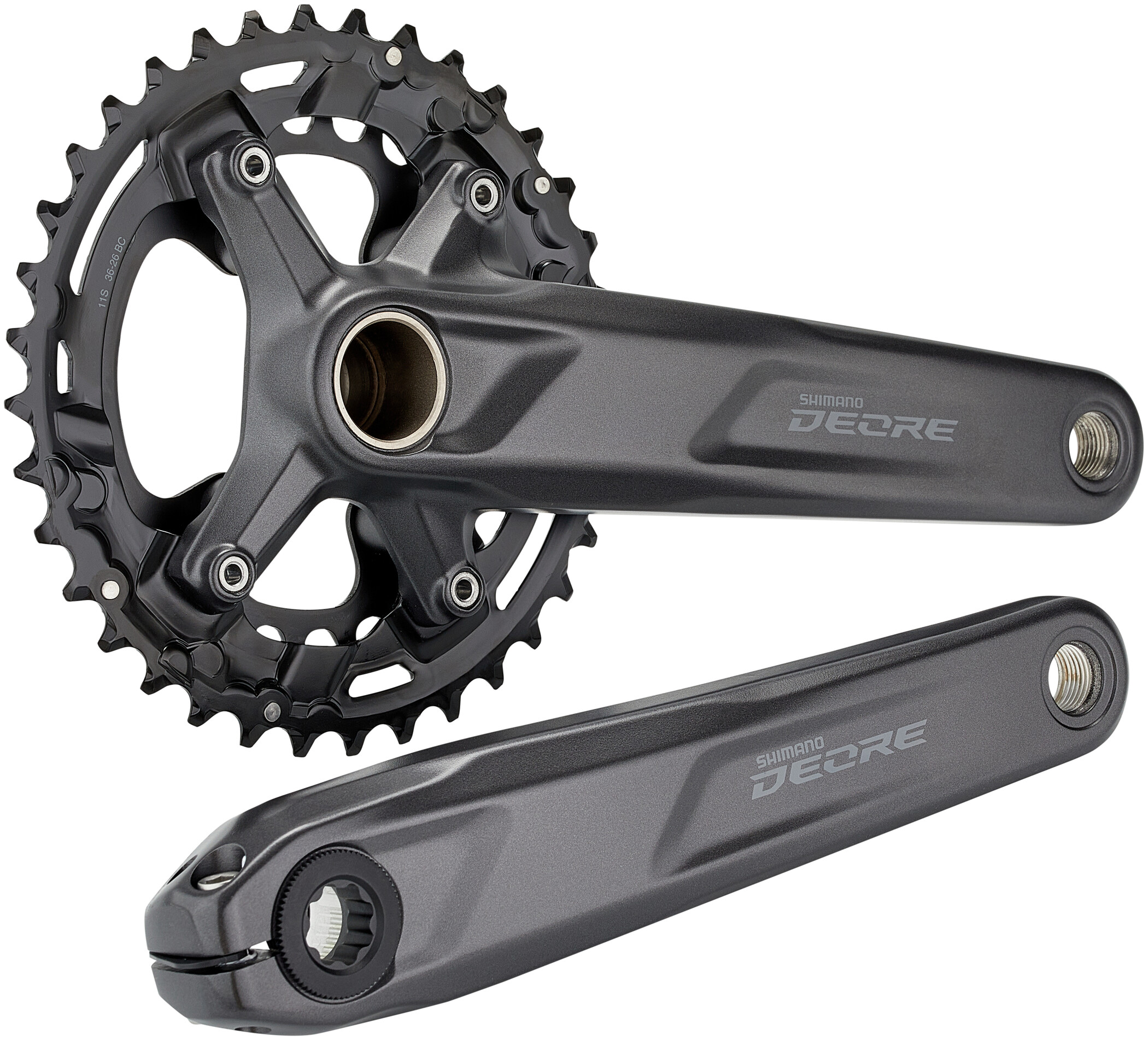 طبق قامه شیمانو دیور Shimano DEORE FC-M5100-2 دو تایی 26-36 دندانه