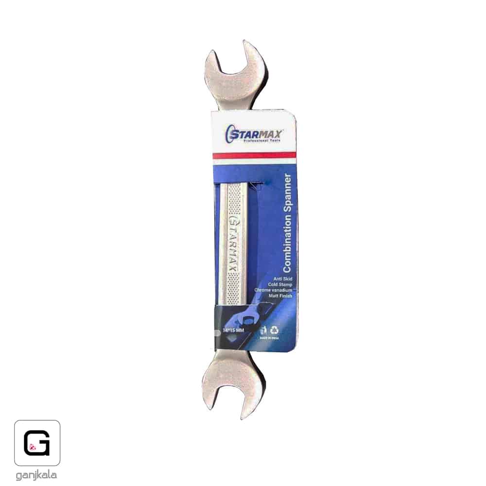 آچار دوسر تخت 15*14 استارمکس