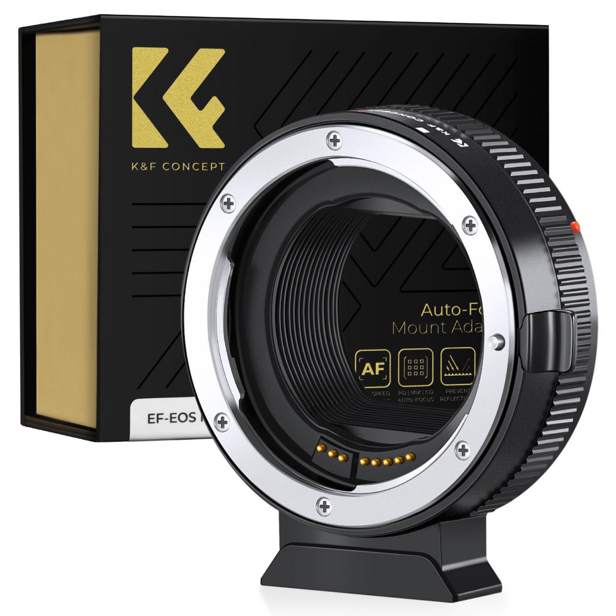 آداپتور تبدیل لنز کنون K&F EF to EOS-R II Auto Focus