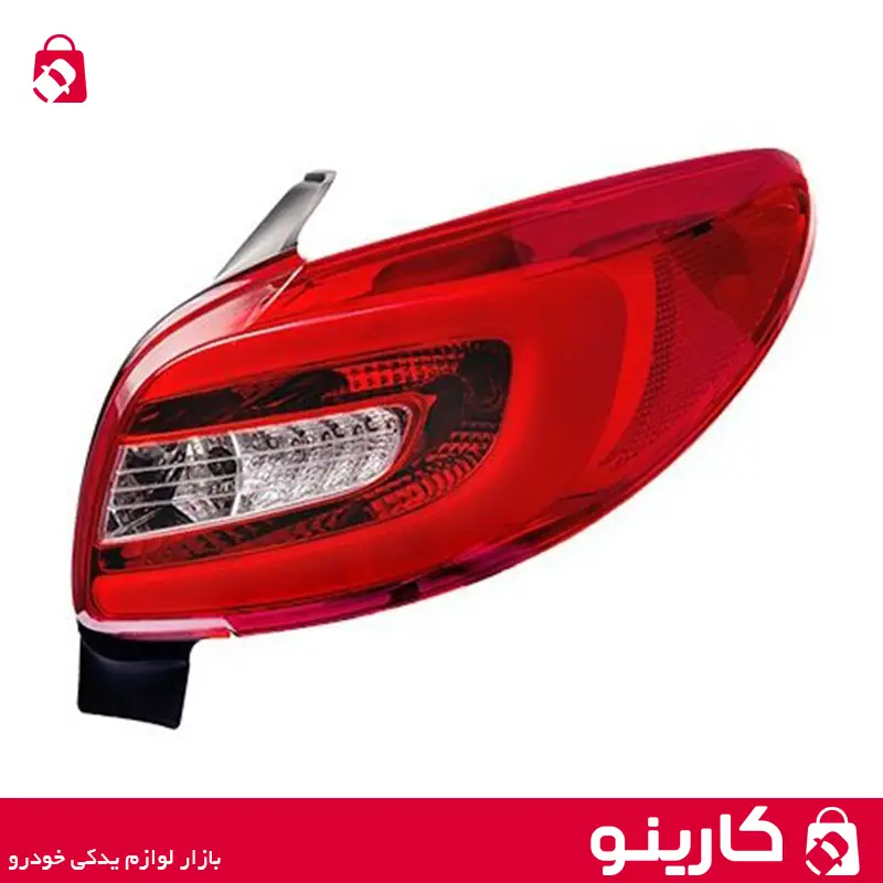 چراغ خطر عقب پژو 207 راست با لامپ و LED مدرن