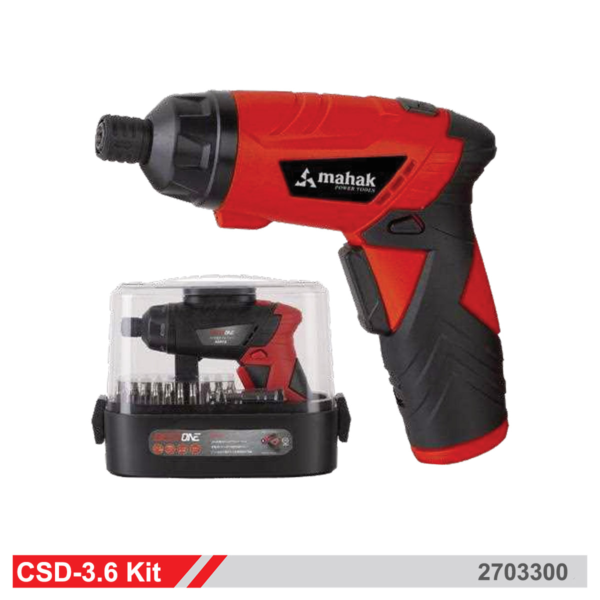 پیچ گوشتی شارژی 3.6 ولت محک مدل CSD-3.6 Kit