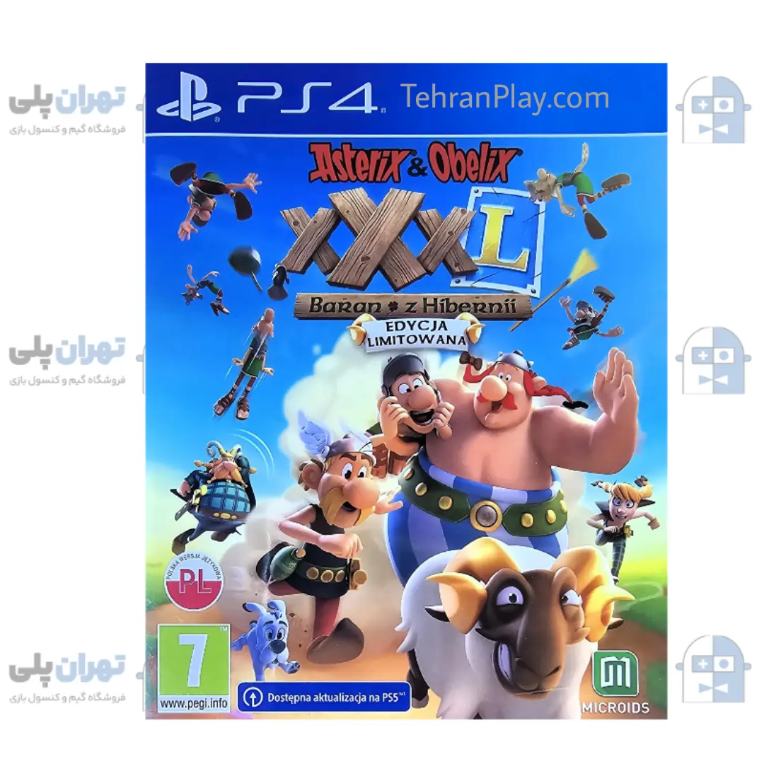 بازی Asterix & Obelix XXXL The Ram From Hibernia برای PS4