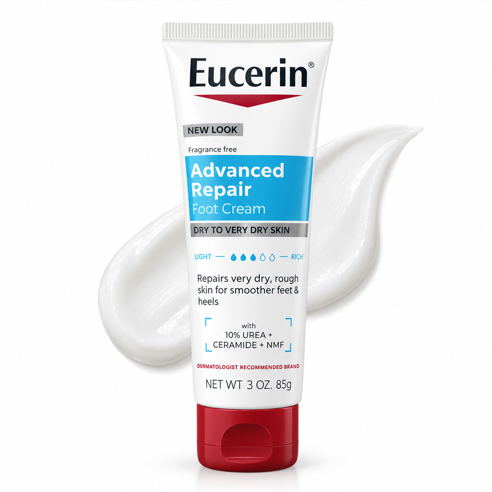 کرم ترمیم کننده و نرم کننده پا اوره 10 درصد اوسرین / Eucerin