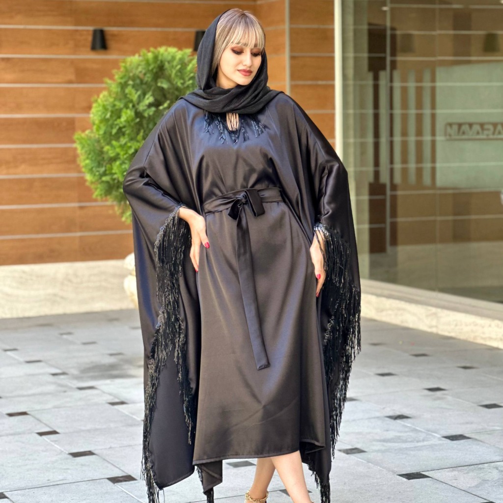 عبای ساتن زرین
