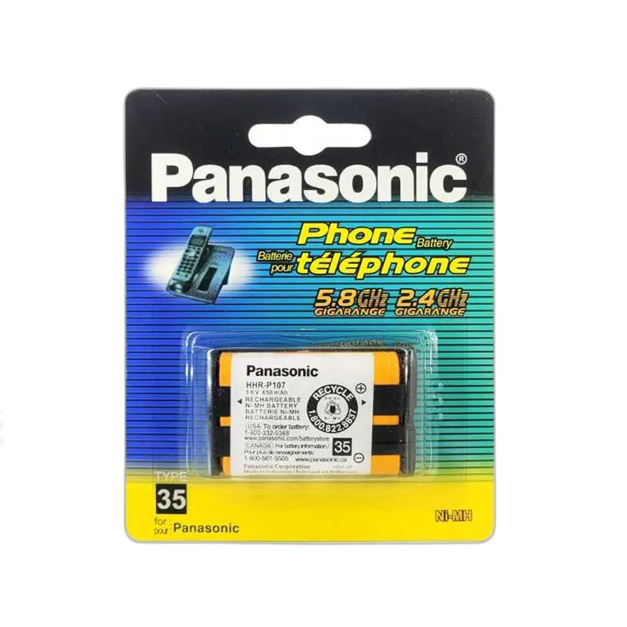 باتری تلفن شارژی HHR-P107 پاناسونیک