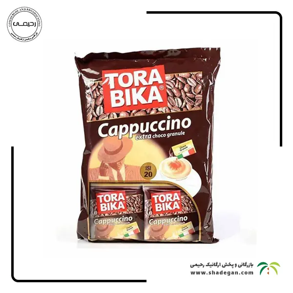 کاپوچینو تورابیکا بسته 20 عددی | Torabika cappuccino +extra Choco granule