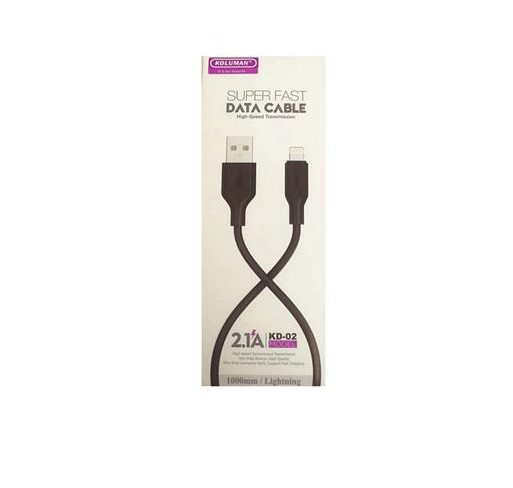 کلومن کابل تبدیل USB به Lightning  مدل Koluman Cable Lightning to USB /  KD-02