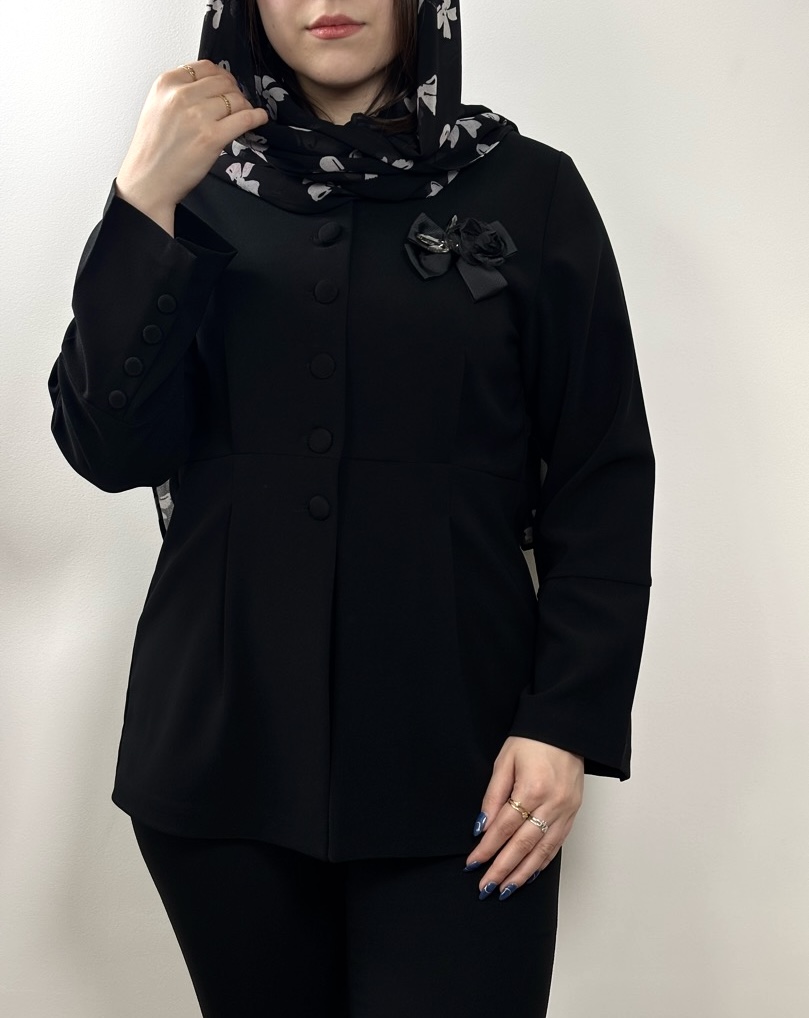 کت مشکی - XL