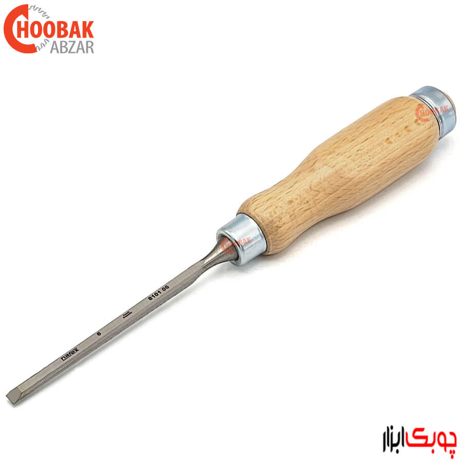 مغار سر تخت 6 میلیمتر دسته چوبی نارکس کد 810106