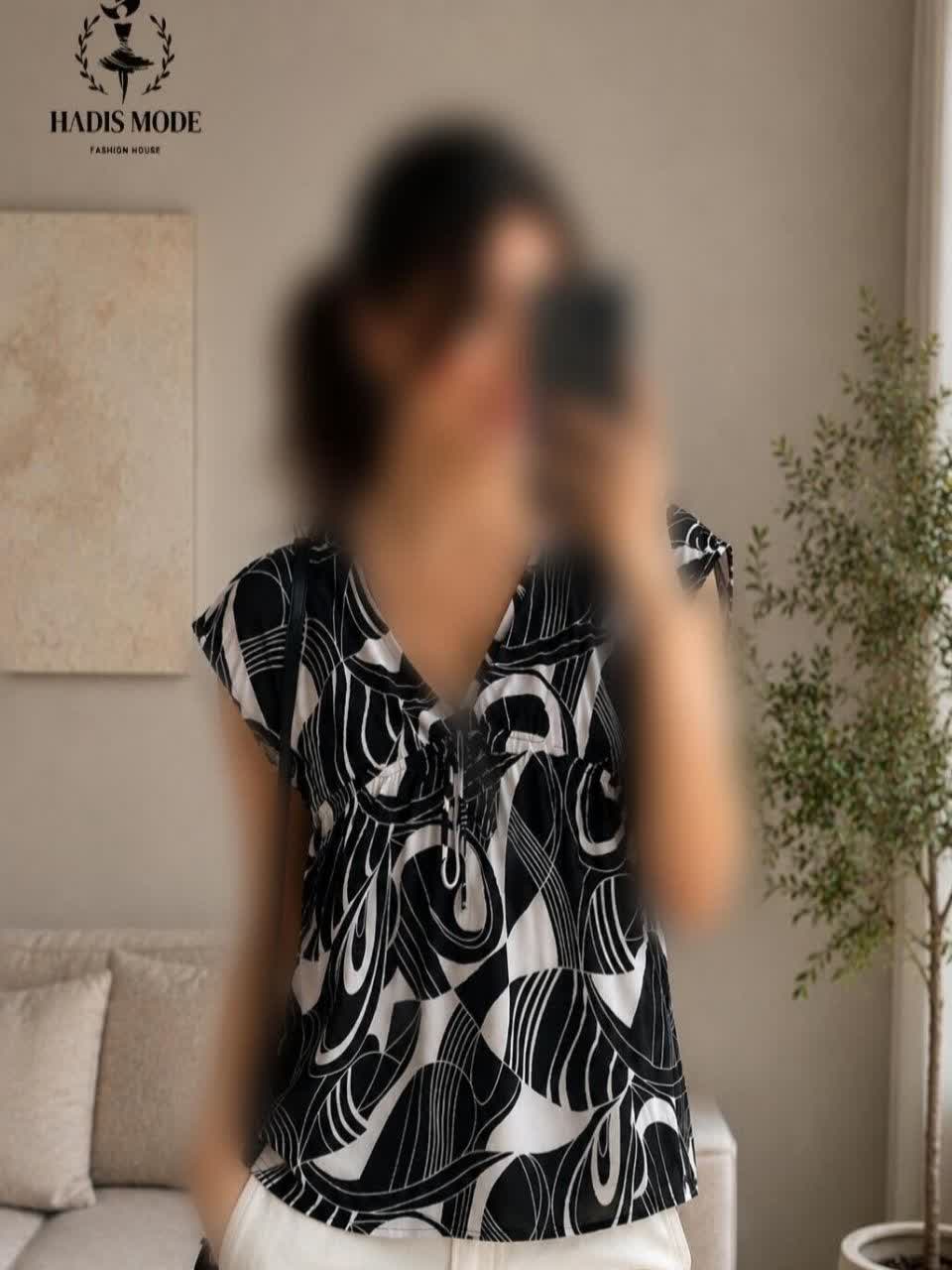 شومیز حریر زنانه دخترانه 2 تیکه برند وارداتی