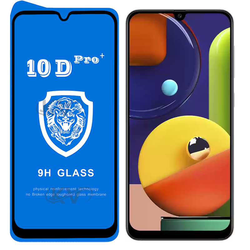 گلس محافظ فول +10D Pro سامسونگ A50s