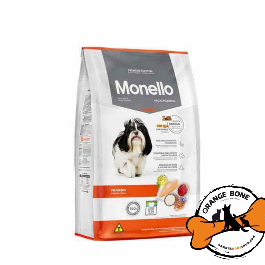 غذا خشک سگ نژاد کوچک مونلو طعم مرغ (1کیلو)