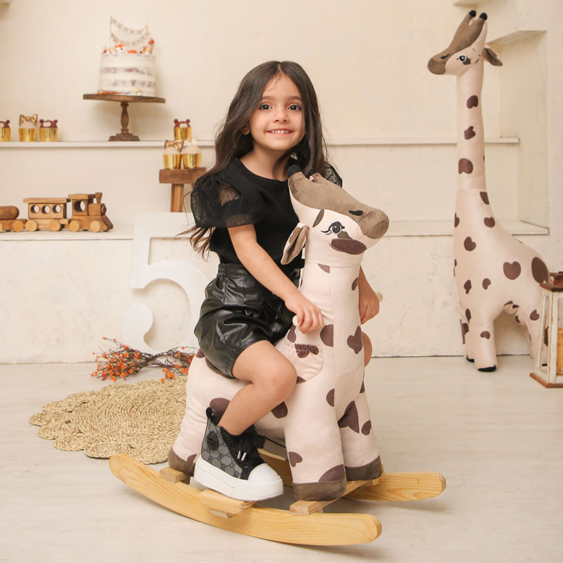 راکر کودک مدل زرافه ایستاده