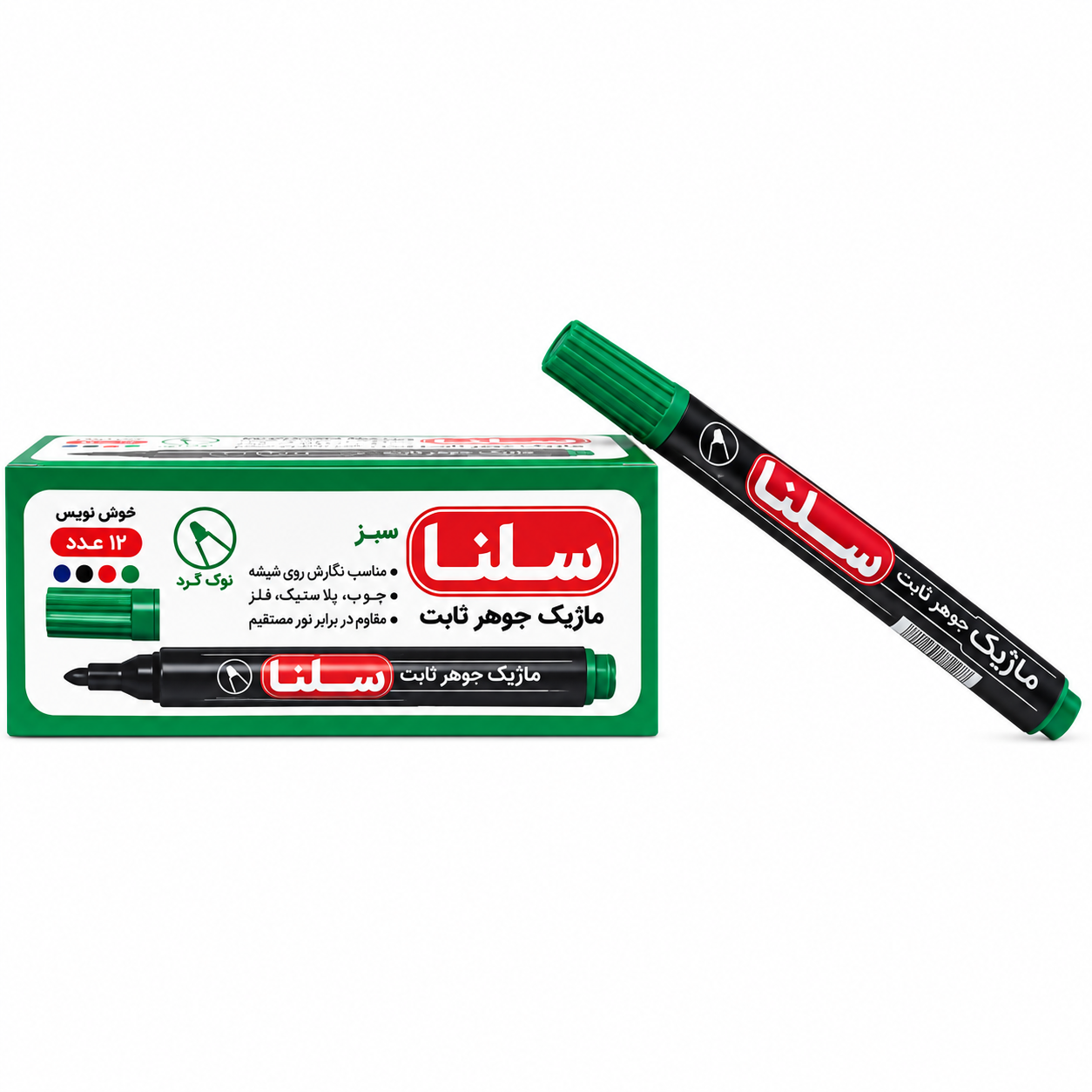 سلنا ماژیک پرمننت سرگرد سبز