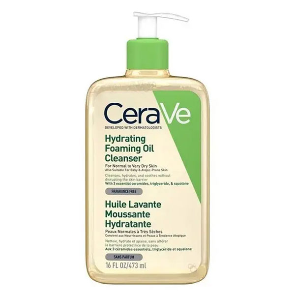 ژل شوینده روغنی پوست خیلی خشک سراوی Cerave Hydrating Foaming Oil Cleanser