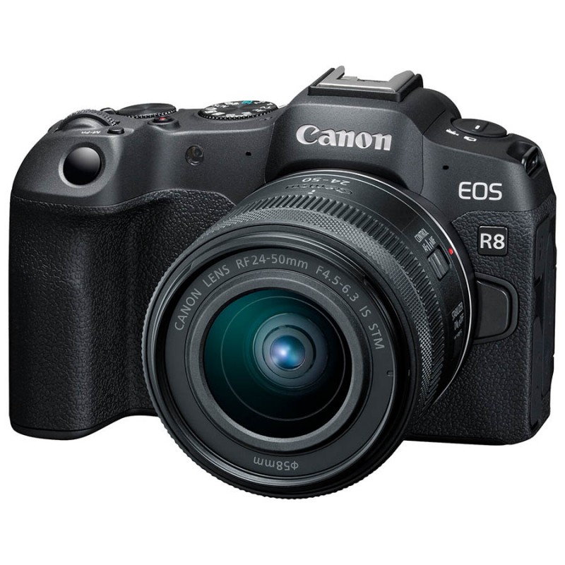 دوربین عکاسی بدون آینه کانن Canon EOS R8 with RF 24-50mm f4.5-6.3 IS STM
