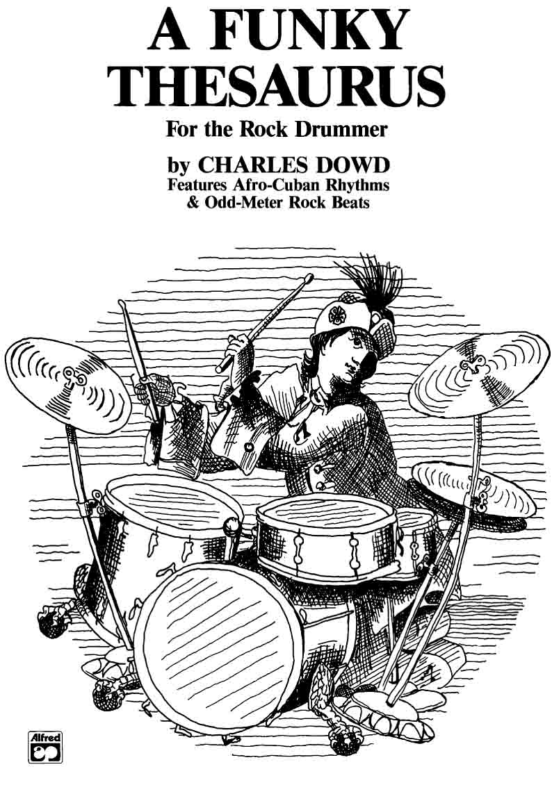 Funky Thesaurus for the Rock Drummer کتاب آموزش درام