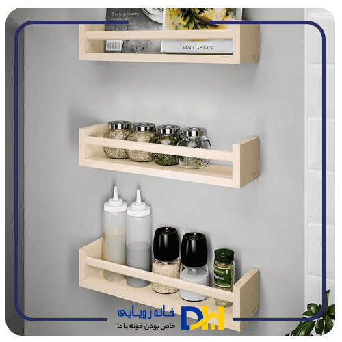 شلف چوبی رک ادویه ایکیا BEKVÄM