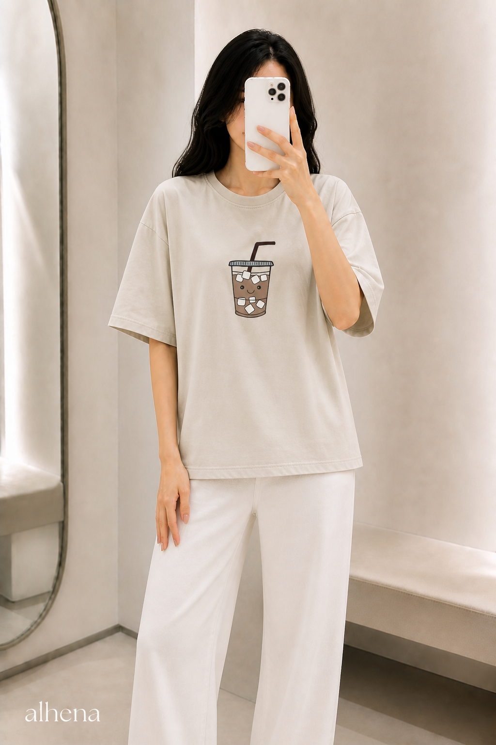 تیشرت Latte کرم
