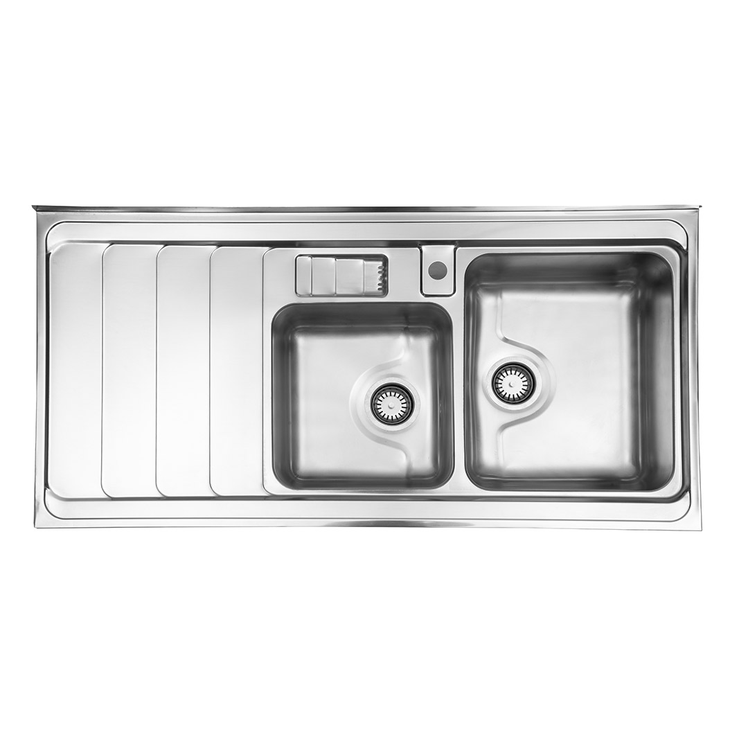 سینک دو لگنه فانتزی 816 روکار