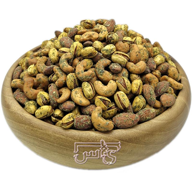 آجیل پیاز و جعفری
