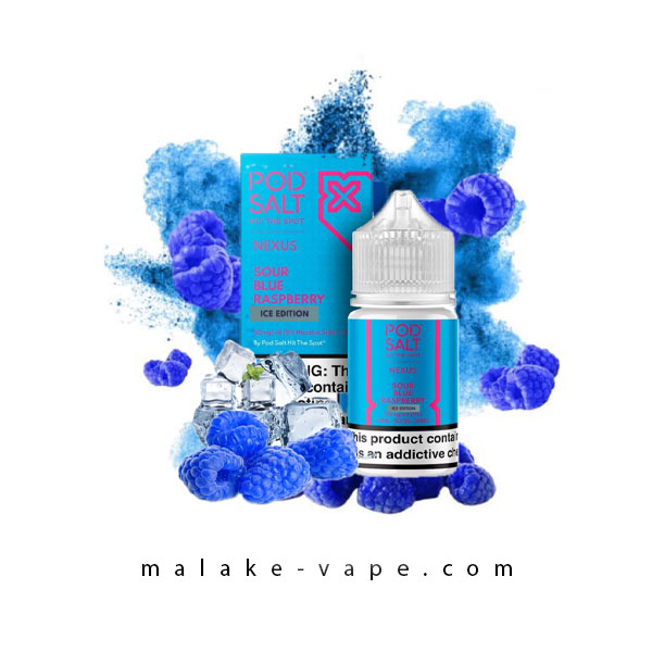 پاد سالت طعم تمشک ابی ترش | Pod Salt Sour Blue Raspberry