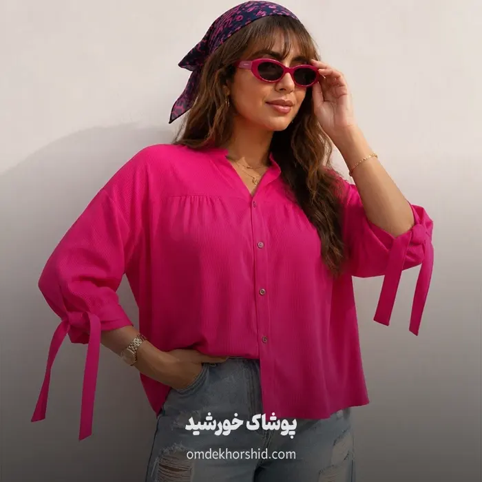 شومیز عروسکی آستین بندی