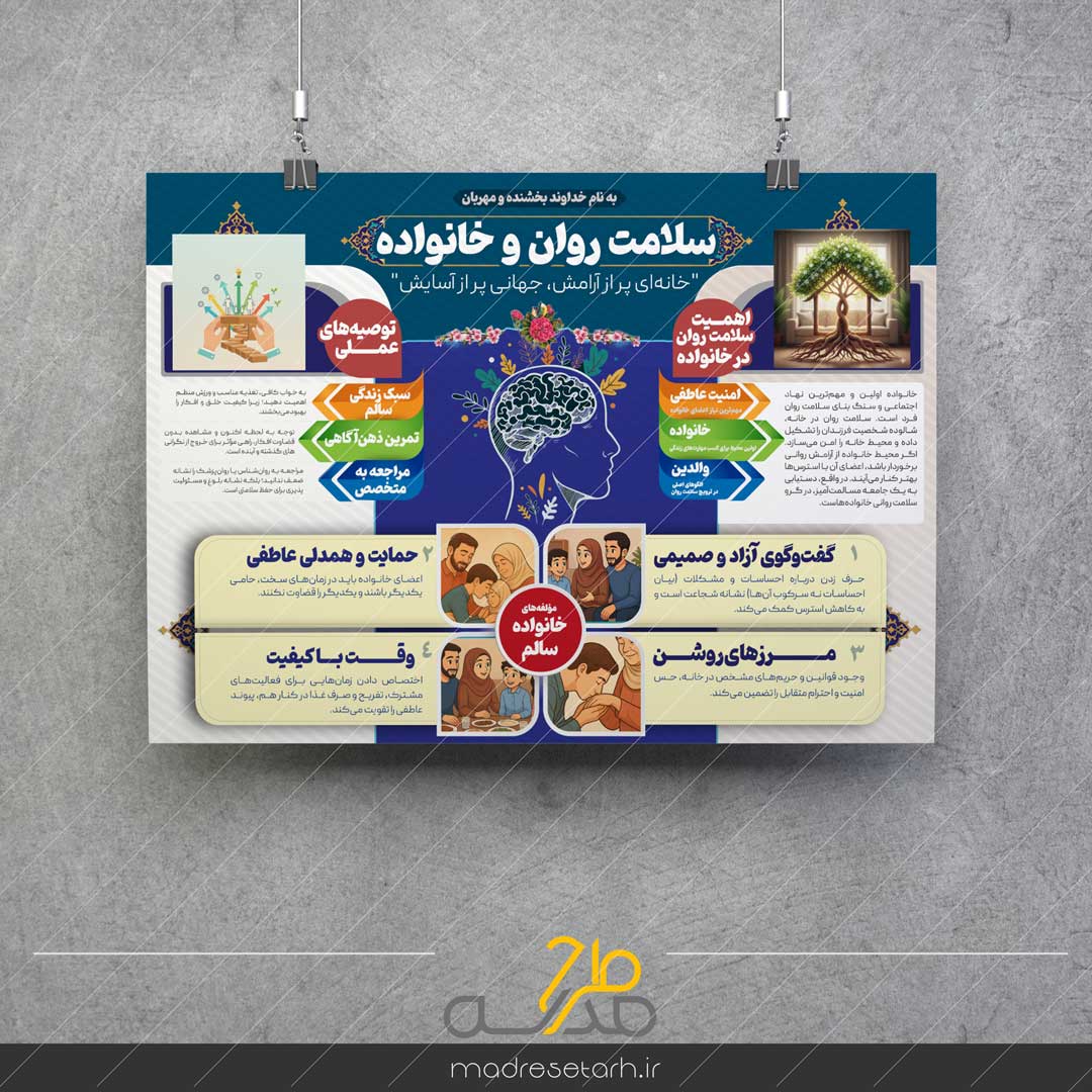 اینفوگرافی سلامت روان