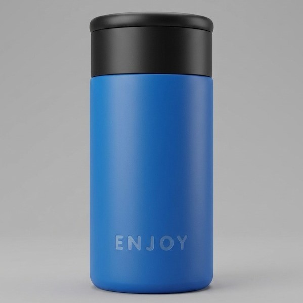 مینی فلاسک 300 میلی‌ لیتر ENJOY مدل هولدر دار رنگ آبی - منتظر قیمت