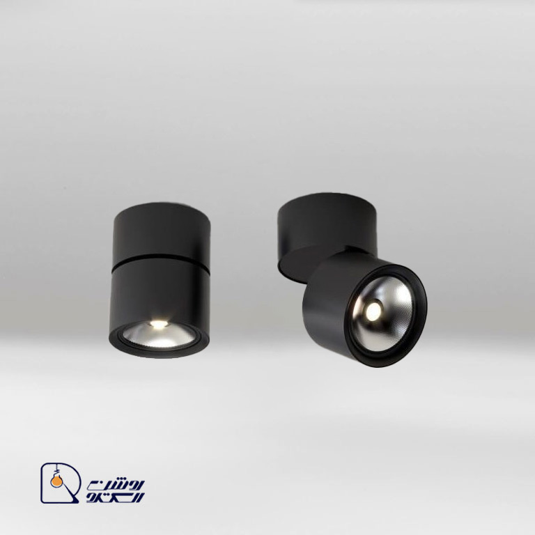 چراغ استوانه ای فکی روکار COB
