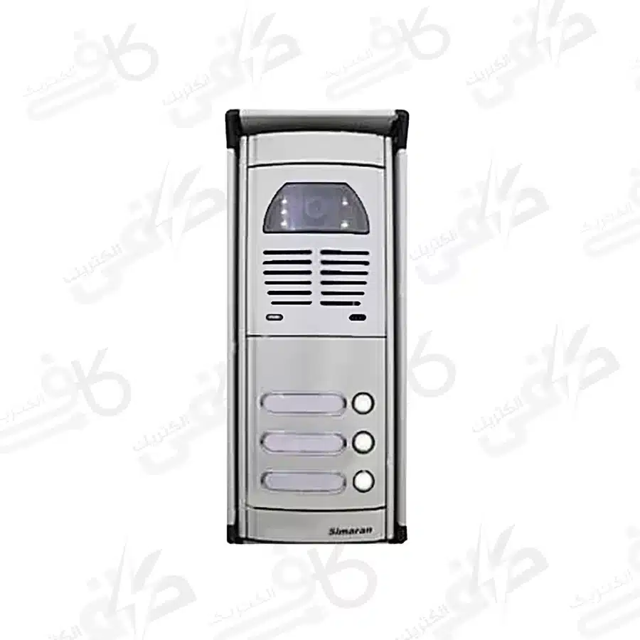 پنل آیفون تصویری فوژان سه واحدی سیماران مدل VFC3